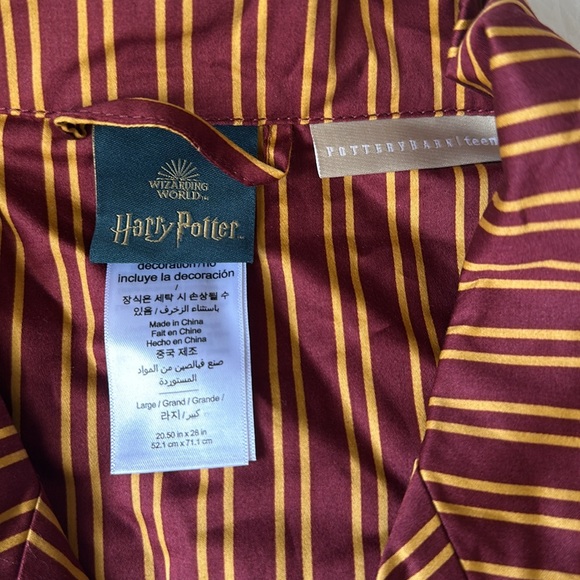 Pottery Barn Gryffindor Pajamas - Picture 3 of 7